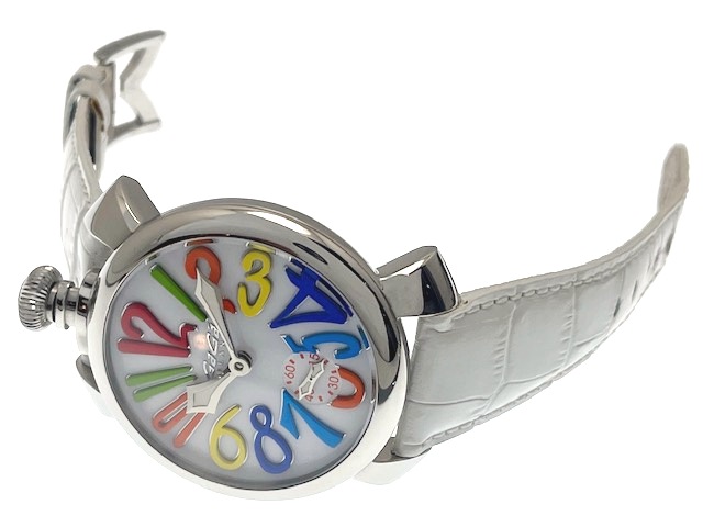 GaGa MILANO ガガミラノ メンズ 手巻き マヌアーレ 48 5010.01S