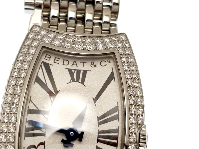 BEDAT&Co ベダ&カンパニー 腕時計 NO.3 ダイヤベゼル 384 SS/SS ホワイト文字盤 クォーツ【472】TS