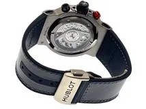 HUBLOT ウブロ メンズ オートマチック クラシックフュージョン フェラーリGT 世界1000本限定 526.NX.0124.VR スケルトン文字盤 TI/ラバー/レザー【472】HK