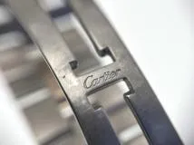 Cartier カルティエ レディース オートマチック クレ ドゥ カルティエ 31 W2CL0004 シルバー文字盤 PG/SS【472】HK