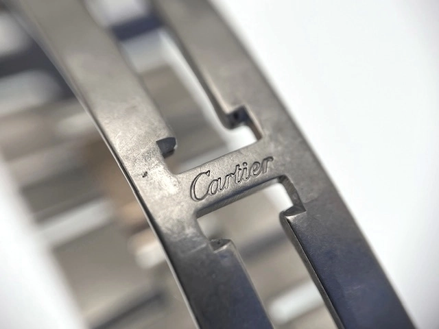 Cartier カルティエ レディース オートマチック クレ ドゥ カルティエ 31 W2CL0004 シルバー文字盤 PG/SS【472】HK