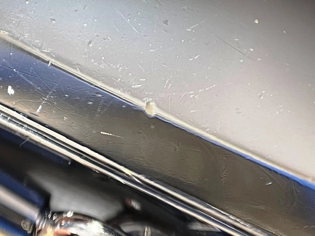 GUCCI グッチ　レディース クオーツ　シニョーリア 116.5 YA116502 ブルーシェル文字盤 SS【472】HK