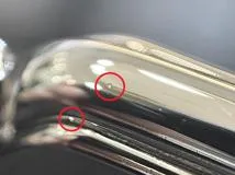 HERMES エルメス メンズ クォーツ ラリー RA1.810 グレー文字盤 SS【472】HK