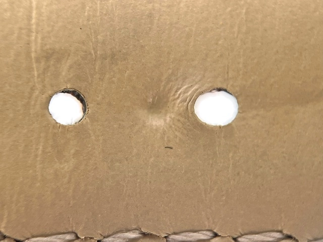 VERSACE ヴェルサーチ 腕時計 バニティ P5Q ゴールドプレート/革 レッド文字盤 クォーツ 【472】TS