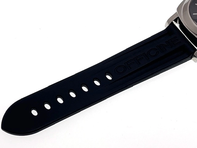 PANERAI パネライ 腕時計 ルミノール ベース ロゴ PAM00000 ブラック文字盤 ステンレス/レザー 手巻き 並行品【472】SJ