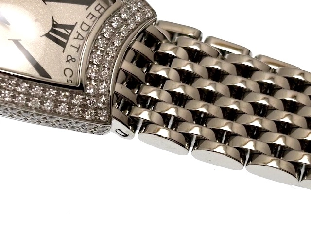 BEDAT&Co ベダ&カンパニー 腕時計 NO.3 ダイヤベゼル 384 SS/SS ホワイト文字盤 クォーツ【472】TS