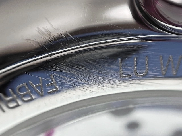 BVLGARI ブルガリ　レディース オートマチック　ルチェア LUW33C6GDLD/11 シルバー11PD文字盤 Dベゼル WG/レザー【472】HK