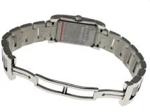 BVLGARI ブルガリ　レディース クオーツ　レッタンゴロ RT39S　ホワイト文字盤 SS【472】HK