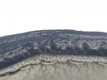 EBEL エベル レディース クオーツ リシン 90124313564 ホワイト文字盤 SS/ミッドナイトブルークロコベルト【472】HK