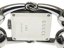 GUCCI グッチ レディース クオーツ シニョーリア 116.3 YA116307 シェル文字盤 Dベゼル SS【472】HK