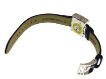 FENDI フェンディ レディース クォーツ レクタンギュラー F100102801 ネイビー文字盤 SS/レザー【472】HK