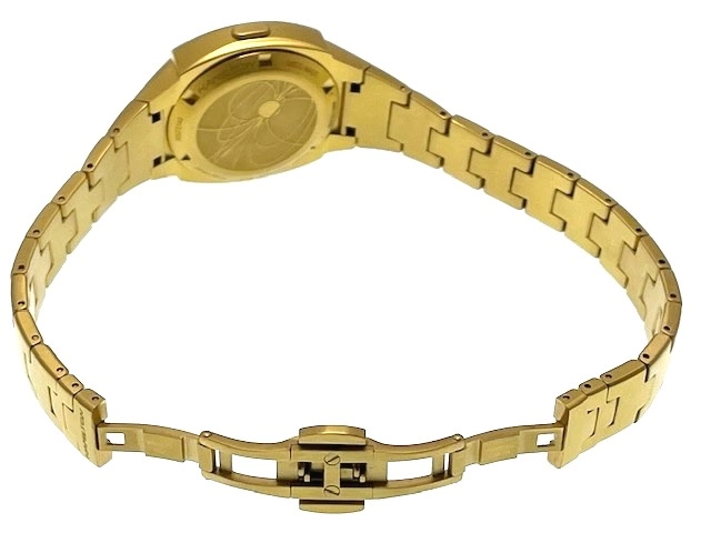 HAMILTON ハミルトン レディース クオーツ アメリカンクラシック PSR 74 H52314130 レッド文字盤 SS(イエローPVD) 現状販売品【472】HK