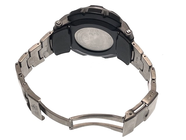 CASIO カシオ メンズ 電波ソーラー プロトレック PRW-2500T デジタル文字盤 TI/SS【472】HK