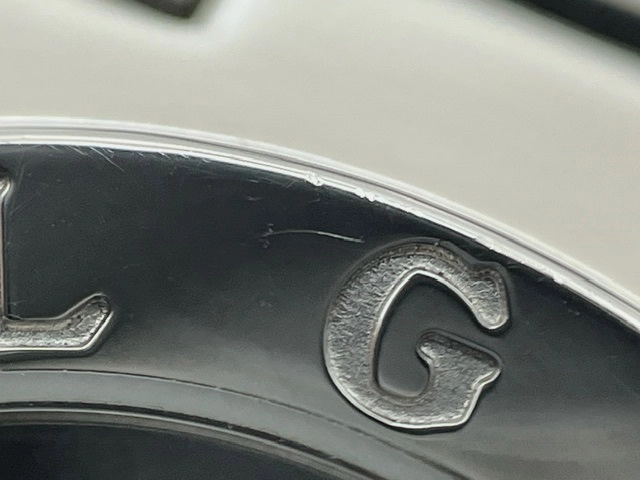 BVLGARI ブルガリ　レディース クオーツ　ブルガリブルガリ BB23SSD ロゴ無し　ブラック文字盤 SS【472】HK