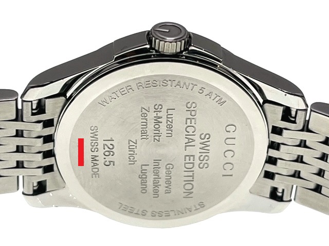 GUCCI グッチ レディース クオーツ Gタイムレス スイス スペシャル