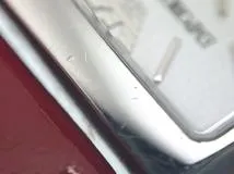 EMPORIO ARMANI エンポリオ･アルマーニ レディース クォーツ AR-3115 シルバー文字盤 SS/レザー【472】HK