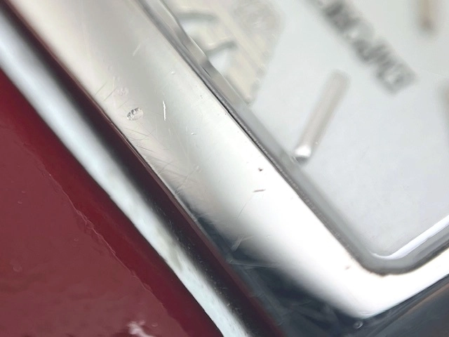 EMPORIO ARMANI エンポリオ･アルマーニ レディース クォーツ AR-3115 シルバー文字盤 SS/レザー【472】HK