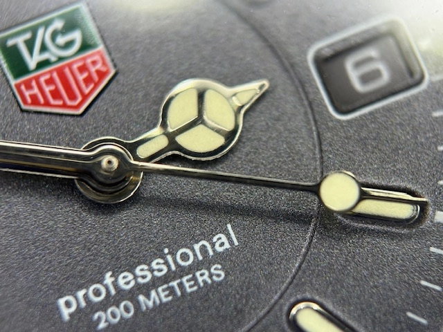 TAG HEUER タグホイヤー 腕時計 セル プロフェッショナル WG1213-K0 SS/SS グレー文字盤 クォーツ【472】TS