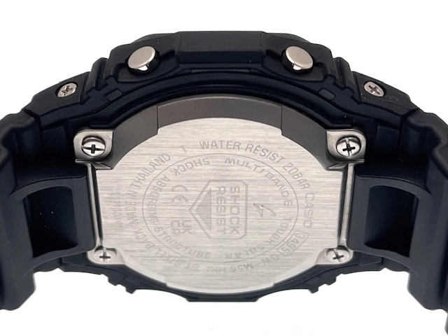 CASIO カシオ メンズ 電波ソーラー G-SHOCK デジタル5600シリーズ GW-M5610U-1JF デジタル文字盤 SS/樹脂【472】HK