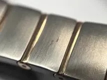 OMEGA オメガ レディース クオーツ コンステレーション ブラッシュ スター 123.25.24.60.05.002 ホワイトシェル文字盤 RG/SS【472】HK