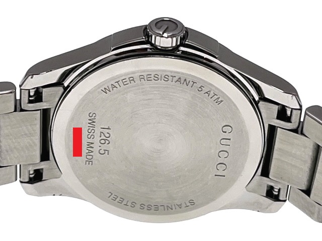 GUCCI グッチ レディース クオーツ Gタイムレス YA126542 ホワイト