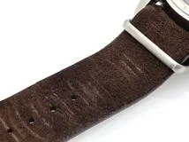 HAMILTON ハミルトン メンズ オートマチック カーキ･フィールド Murph Auto H70605731 ブラック文字盤 SS/社外Genuine leather/社外SSバックル 現状販売品【472】HK