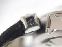 Cartier カルティエ 腕時計 パシャC W3106099 SS/アリゲーターベルト ブラック文字盤 自動巻き【472】TS