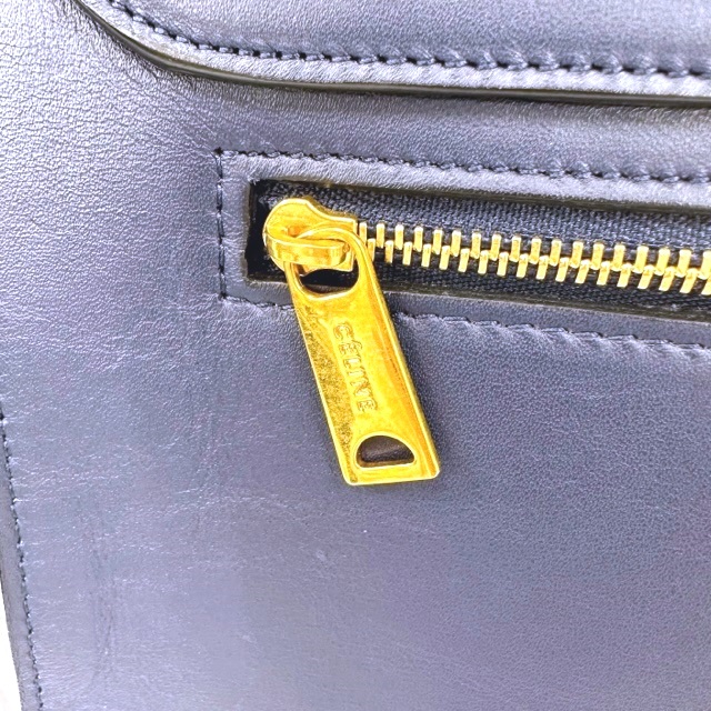 CELINE セリーヌ トラペーズ ミディアム ハンドバッグ ネイビー CELINE セリーヌ トラペーズ ミディアム ハンドバッグ ネイビー