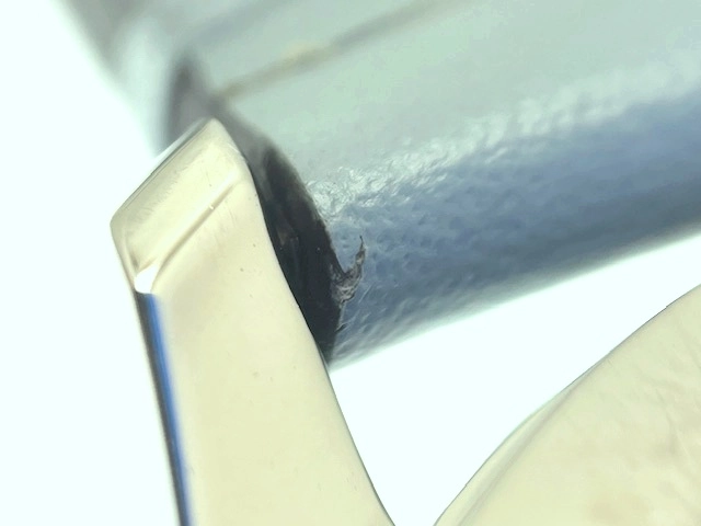 GUCCI グッチ レディース クオーツ Gタイムレス 126.4 YA1264124 ブルーシェル文字盤 SS/レザー【472】HK