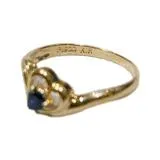 JEWELRY　ノンブランドジュエリー　リング　K18　PT900　S　約1.8g　#11　2147200542171【208】