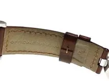 PANERAI パネライ　メンズ オートマチック　ルミノール マリーナ PAM00048 ブラック文字盤 SS/レザー 社外バックル【472】HK