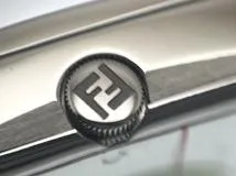 FENDI フェンディ レディース クォーツ レクタンギュラー F100102801 ネイビー文字盤 SS/レザー【472】HK