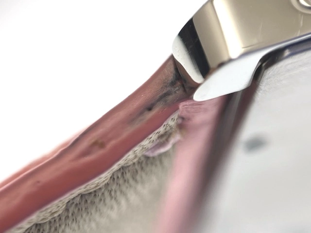 Cartier カルティエ レディース クォーツ ミニタンクディヴァン W6301455 ピンクシェル文字盤 SS/クロコ革【472】HK