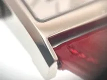 EMPORIO ARMANI エンポリオ･アルマーニ レディース クォーツ AR-3115 シルバー文字盤 SS/レザー【472】HK