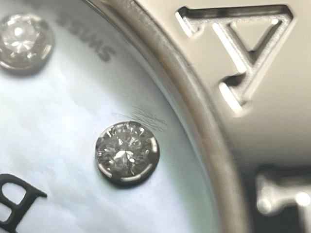 BLGARI ブルガリ　レディース クオーツ　B-zero1 BZ22S　ブルーシェル12PD文字盤 SS【472】HK