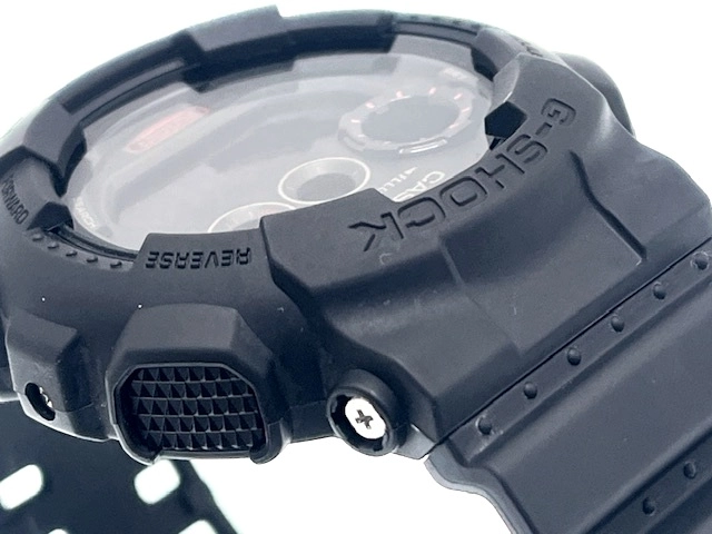 CASIO カシオ メンズ クオーツ G-SHOCK DIGITAL Military Black Series GD-120MB-1JF デジタル文字盤 SS/樹脂【472】HK