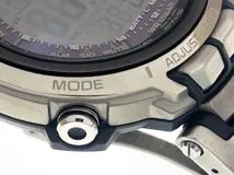 CASIO カシオ メンズ 電波ソーラー プロトレック マナスル トリプルセンサー PRX-2000T-7JT デジタル文字盤 チタン【472】HK