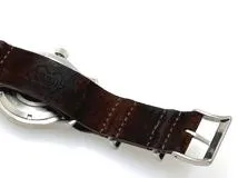 HAMILTON ハミルトン メンズ オートマチック カーキ･フィールド Murph Auto H70605731 ブラック文字盤 SS/社外Genuine leather/社外SSバックル 現状販売品【472】HK