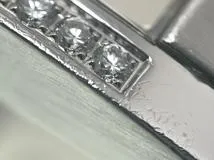 GUCCI グッチ　レディース クオーツ　4600L Dベゼル　シルバー文字盤 SS【472】HK