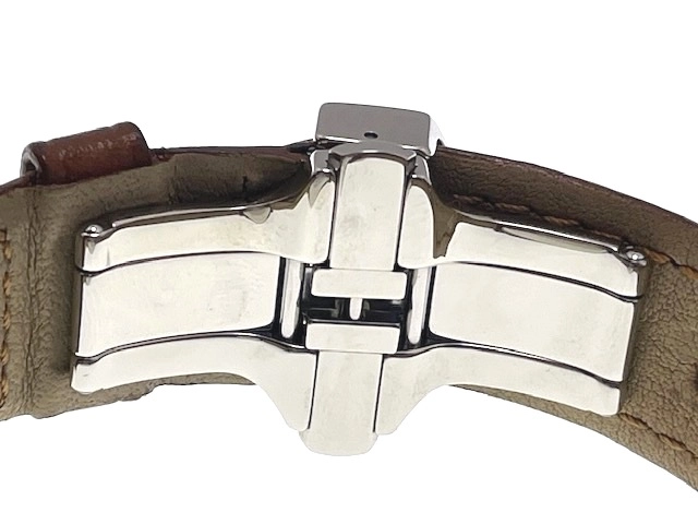 PANERAI パネライ　メンズ オートマチック　ルミノール マリーナ PAM00048 ブラック文字盤 SS/レザー 社外バックル【472】HK