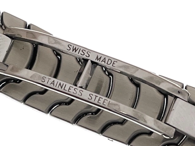 BVLGARI ブルガリ レディース クオーツ ソロテンポ ST29S ブラック×シルバー文字盤 SS【472】HK