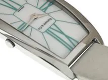 TIFFANY & Co. ティファニーアンドコー レディース クォーツ ジェメア Z6401.10.10A29A48A ホワイト文字盤 SS/サテンレザー【432】HK