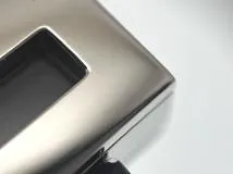 FENDI フェンディ レディース クォーツ レクタンギュラー F100102801 ネイビー文字盤 SS/レザー【472】HK