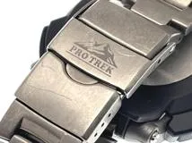 CASIO カシオ メンズ 電波ソーラー プロトレック PRW-2500T デジタル文字盤 TI/SS【472】HK