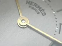 HERMES エルメス レディース クォーツ プロフィール コンビ シルバー文字盤 GP/SS 現状販売【472】HK