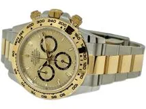 2024年8月 国際保証書有 ROLEX ロレックス 時計 コスモグラフデイトナ 126503 シャンパンゴールド文字盤 YG/SS 自動巻き メンズ（2120000294662）【200】M