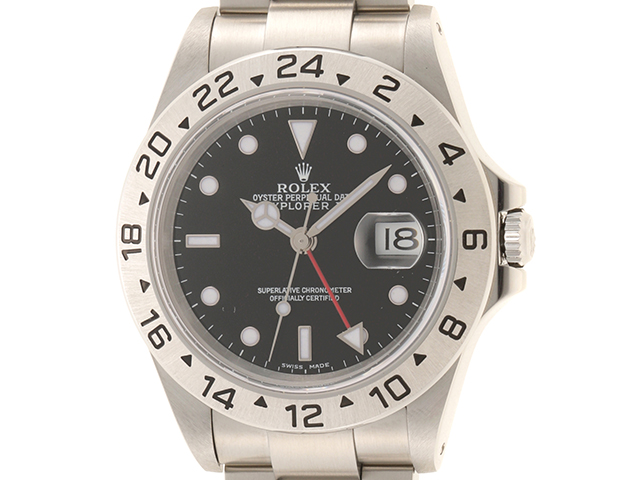 ロレックス ROLEX 16570 U番(1997年頃製造) ブラック メンズ 腕時計