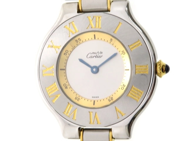 Cartier カルティエ マスト21 マストヴァンティアン 女性用腕時計 