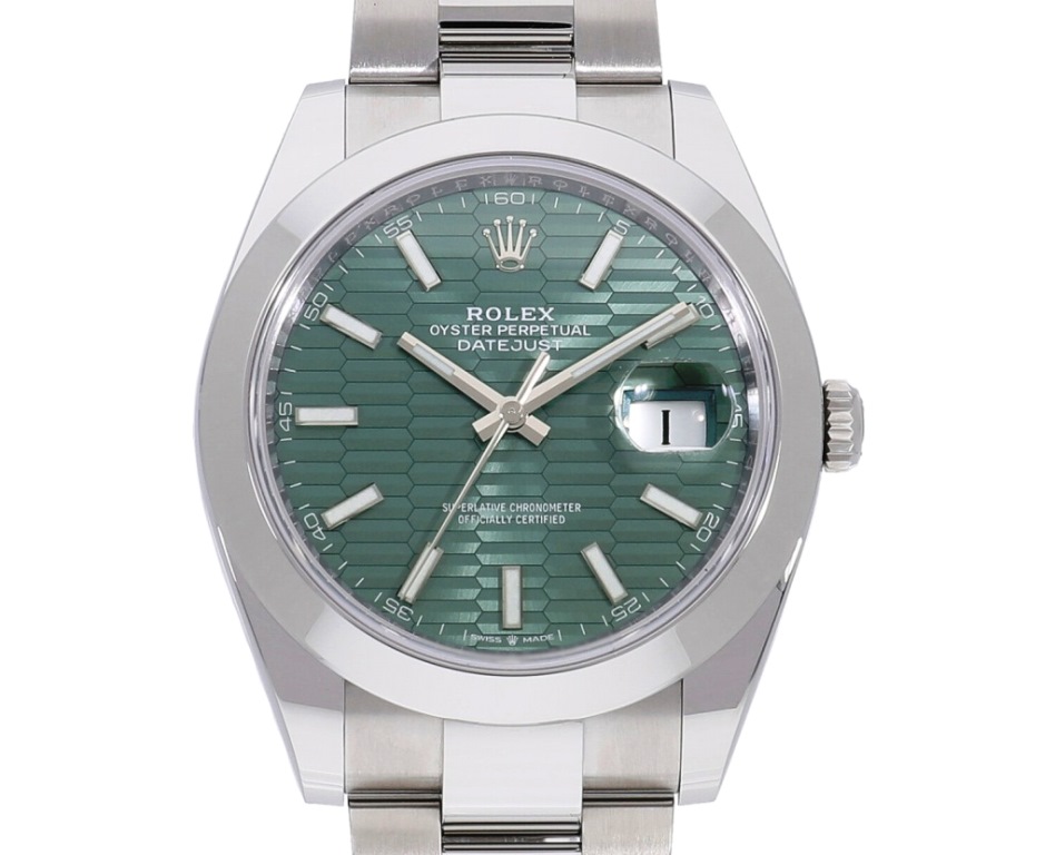2023年5月正規 ROLEX ロレックス 腕時計 デイトジャスト 41 126300 ...
