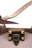 VALENTINO ヴァレンティノ ロックスタッズ　2WAYバッグ ピンクベージュ レザー 2148103688485【471】